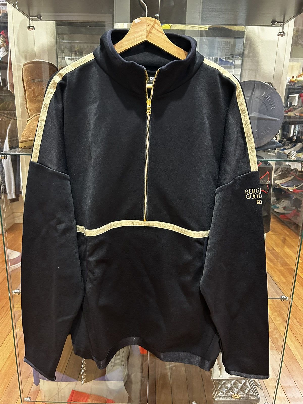 Bergdorf Goodman × Kith Kith X Bergdorf Goodman Half Zip Track Top Size US XL / EU 56 / 4 - 1 Thumbnail