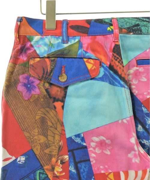 Comme des Garcons Homme Plus Cropped Pants all-over pattern zipper cotton Multicolor Size US 30 / EU 46 - 5 Thumbnail