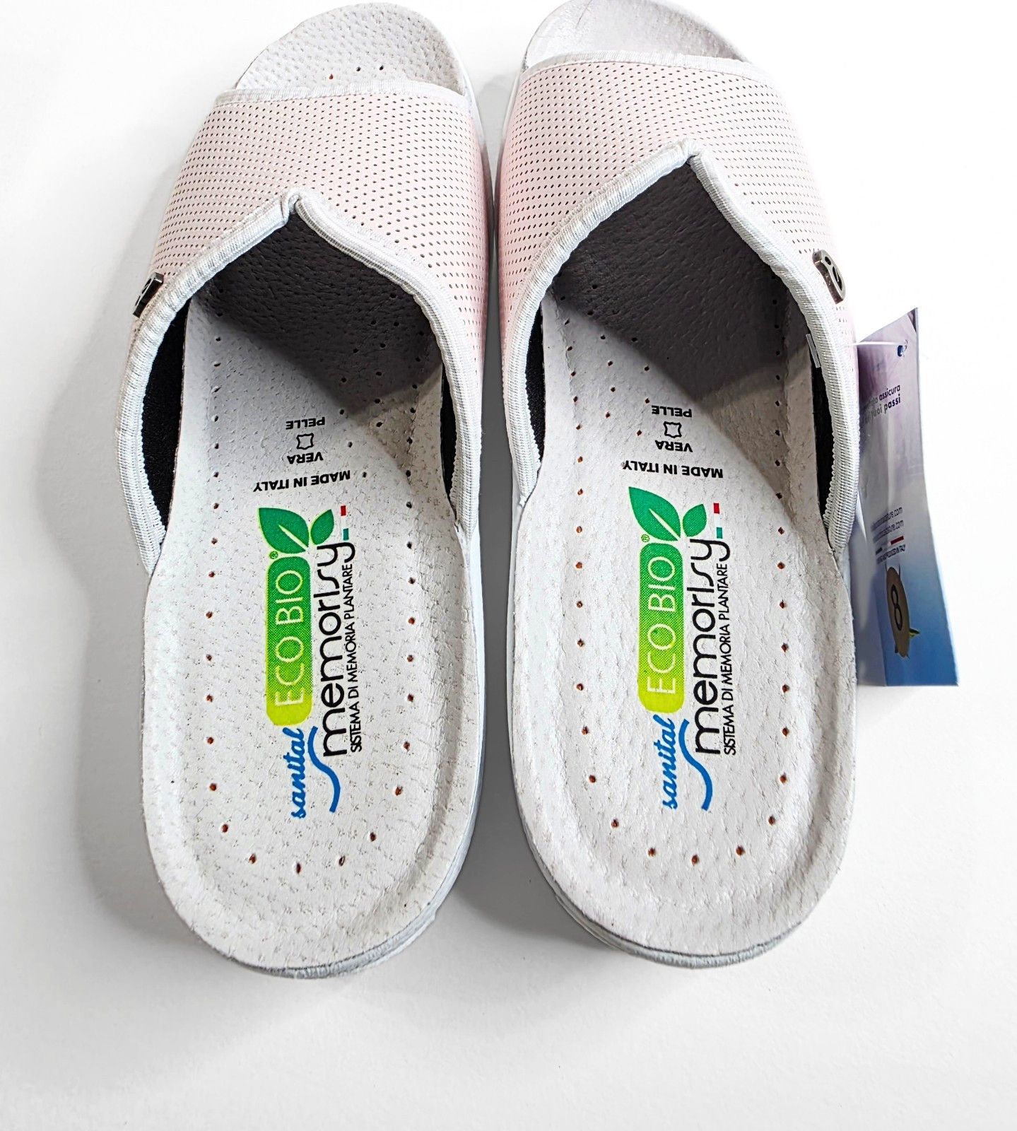 Other Eco Bio Memory Slippers 8.5 EU 39 Italy Orthopedic Sandals Size US 8.5 / IT 38.5 - 4 Thumbnail
