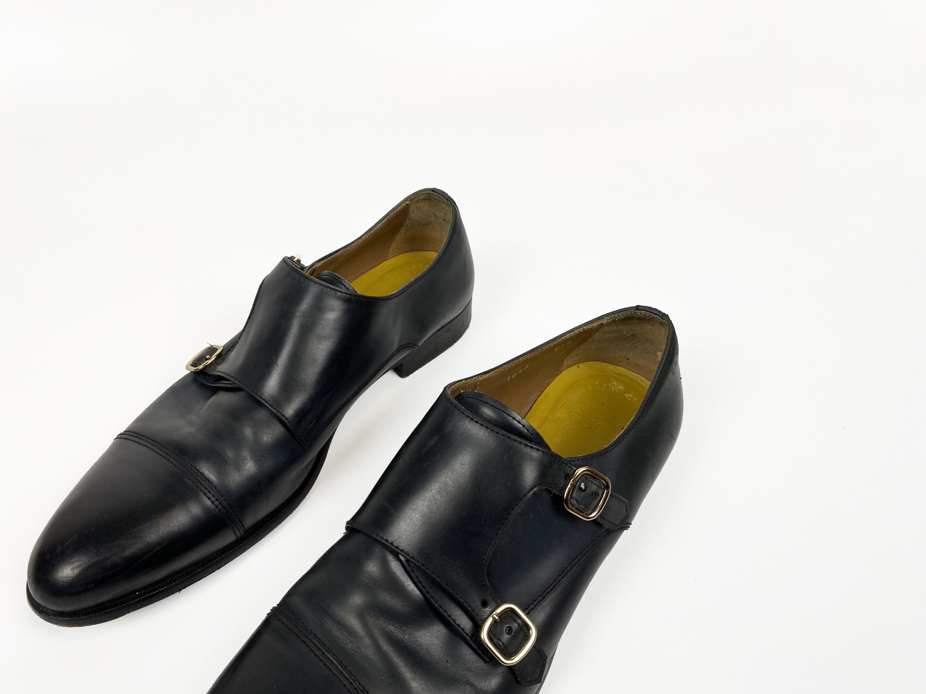 Doucal's RRP 500$ Doucal's Leather Double-Buckle Shoes Size IT 41 1/2 Size US 8.5 / EU 41-42 - 3 Thumbnail