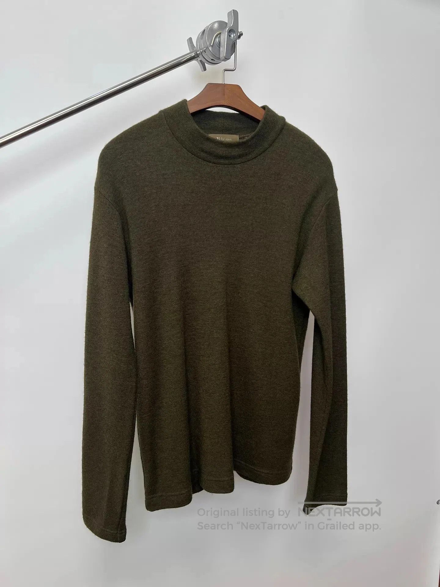 Yohji Yamamoto Long Sleeve Mock Neck Sweater. Size US L / EU 52-54 / 3 - 2 Thumbnail