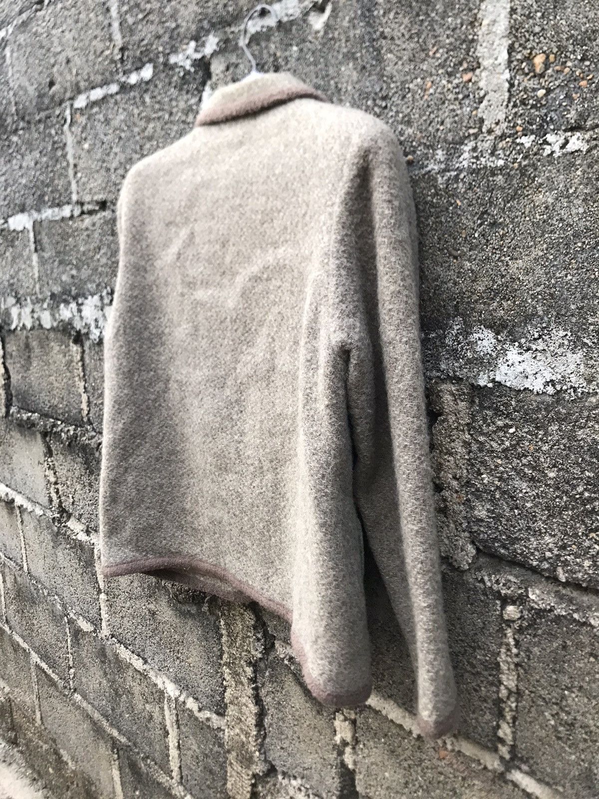 Japanese Brand × Vintage ⚡️Andre Bercher Wool Cropped Coat Size S / US 4 / IT 40 - 14 Thumbnail