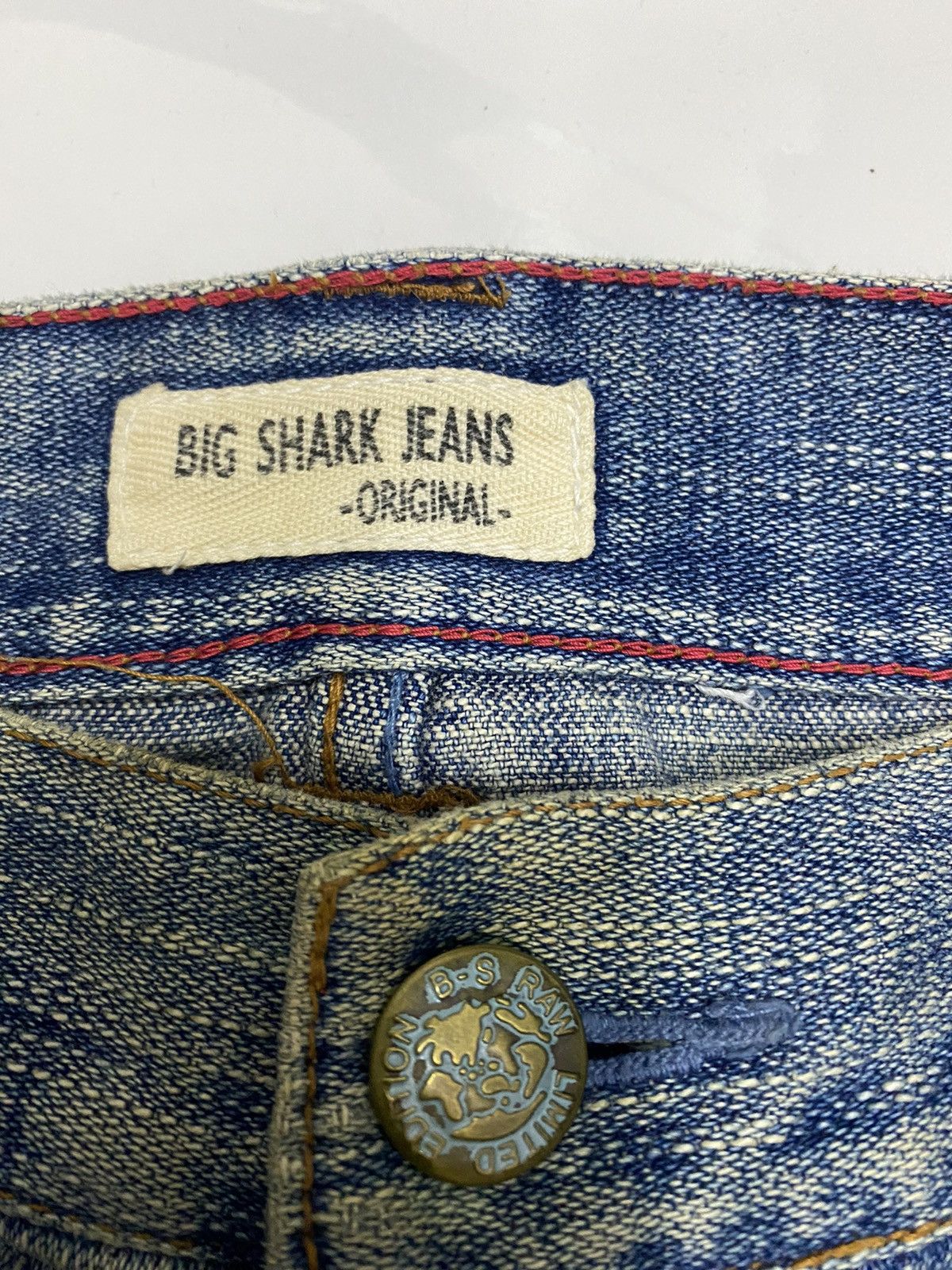 Hysteric Glamour × If Six Was Nine BAGGY JEANS BIG SHARK JEANS DISTRESSED BAGGY DENIM JEANS Size US 32 / EU 48 - 9 Thumbnail