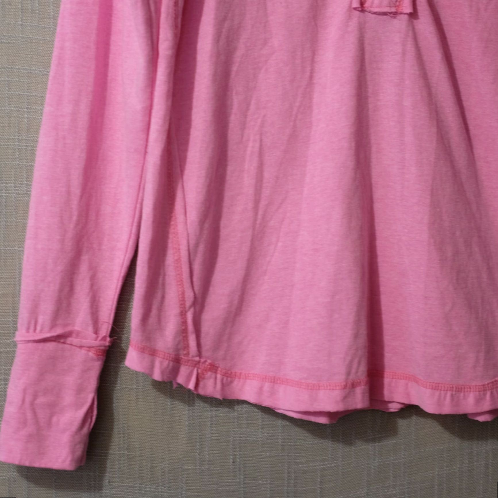Vintage Nwot! Zenana Long Sleeve Pink Henley T Shirt Thumb Hole Women's M #H86-6 Size M / US 6-8 / IT 42-44 - 3 Thumbnail