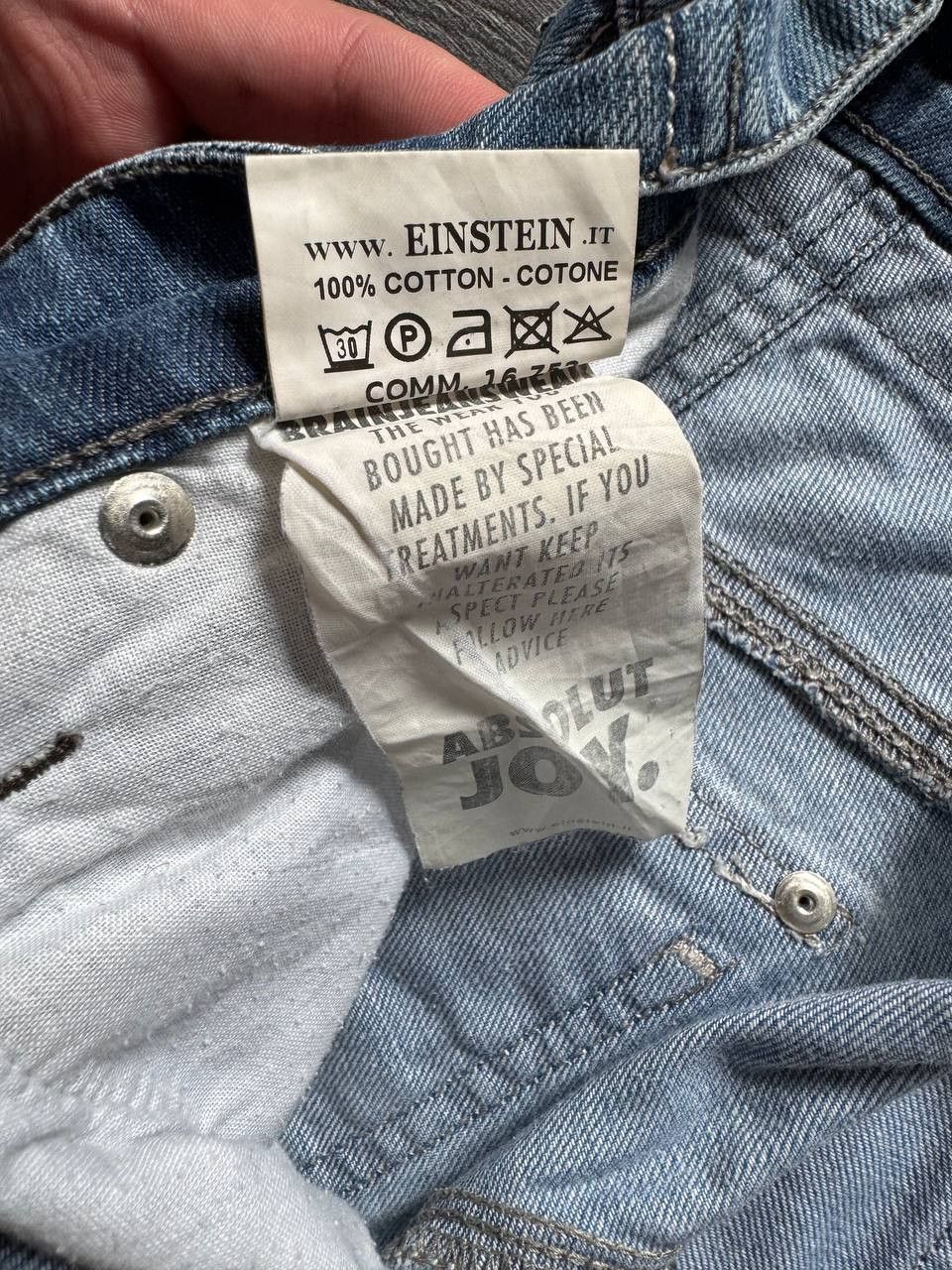 Absolut Joy Vintage Y2K Avant Garde Denim Jeans Pants Size US 28 / EU 44 - 12 Thumbnail