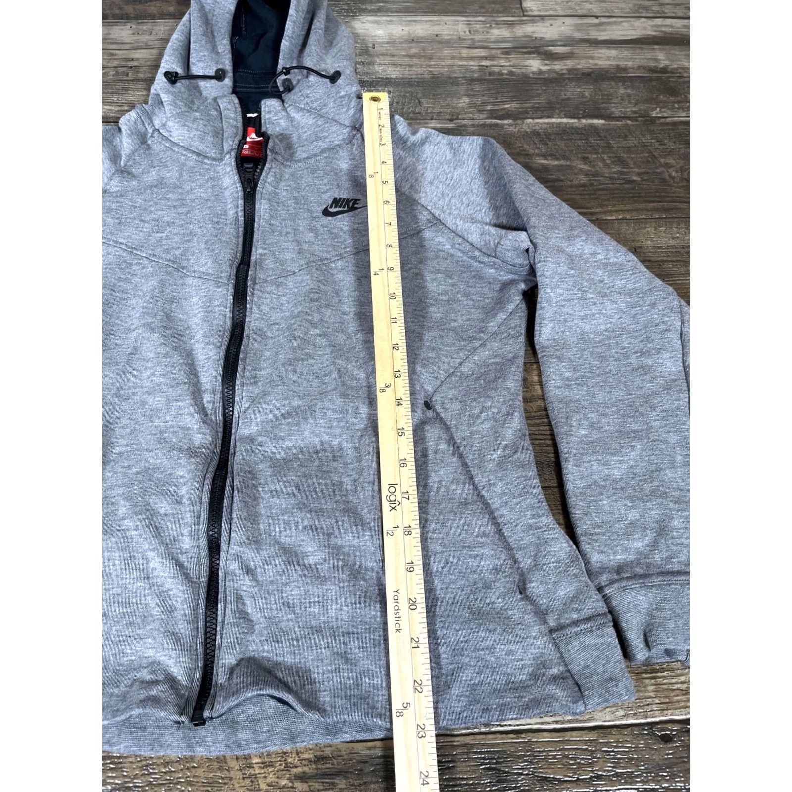Nike Nike Sportswear Tech Fleece Full Zip Hoodie Womens XL Gray Size XL / US 12-14 / IT 48-50 - 2 Thumbnail