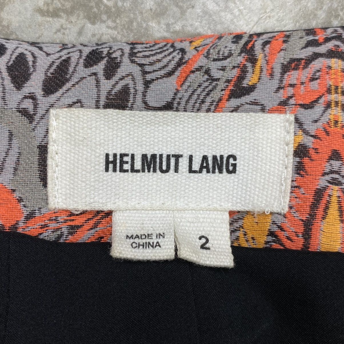 Helmut Lang Medallion Jacquard Lambskin Leather Jacket Size S / US 4 / IT 40 - 4 Thumbnail