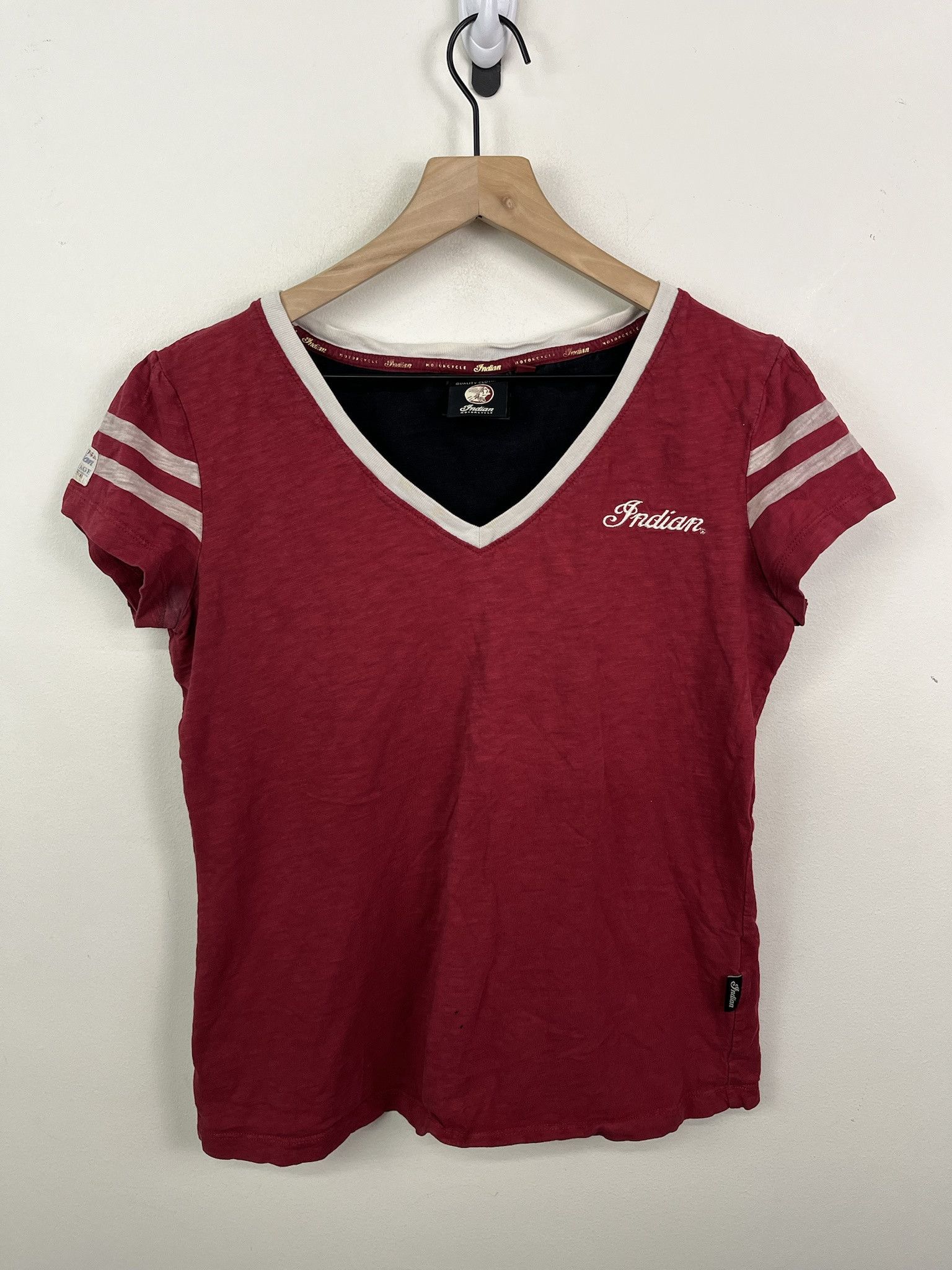 Affliction × Harley Davidson Vintage Indian Motorcycles Cut And Sew T Shirt Size M Size US M / EU 48-50 / 2 - 1 Thumbnail