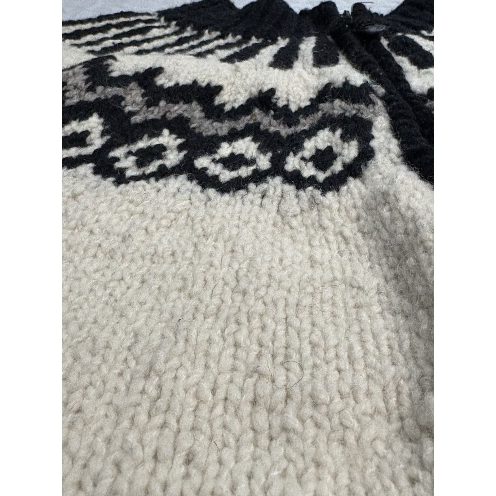 Handmade Men’s Vintage Hand Crafted Wool Inca Geometric Pattern Coat Size US M / EU 48-50 / 2 - 7 Thumbnail