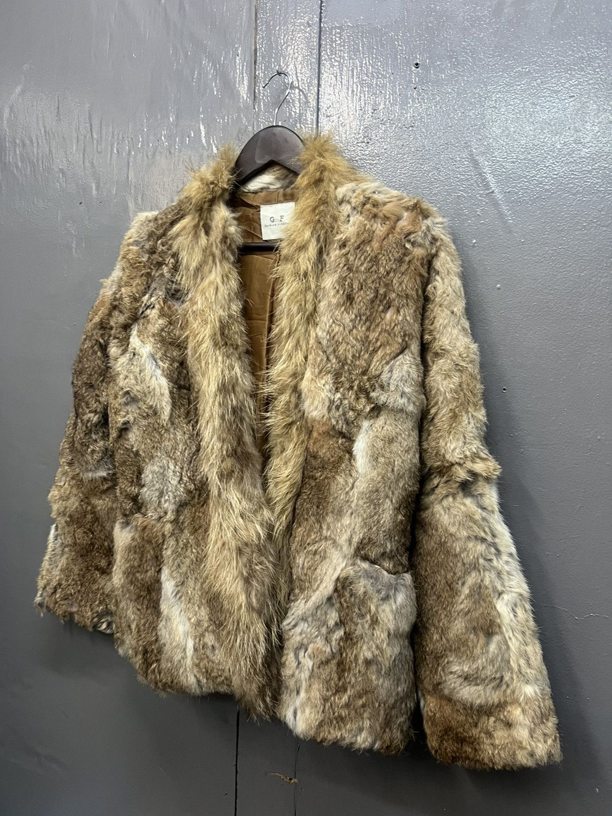 Japanese Brand G.F Fashion Creation Faux Fur Coat Size M / US 6-8 / IT 42-44 - 3 Thumbnail