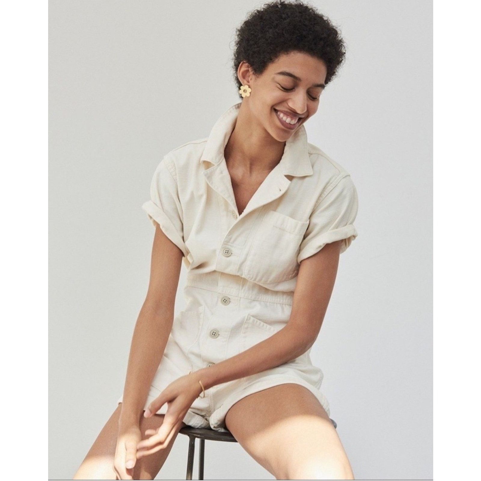 Madewell Madewell X As Ever Coveralls Jumpsuit Cotton Utility Size S Size 27" / US 4 / IT 40 - 3 Thumbnail