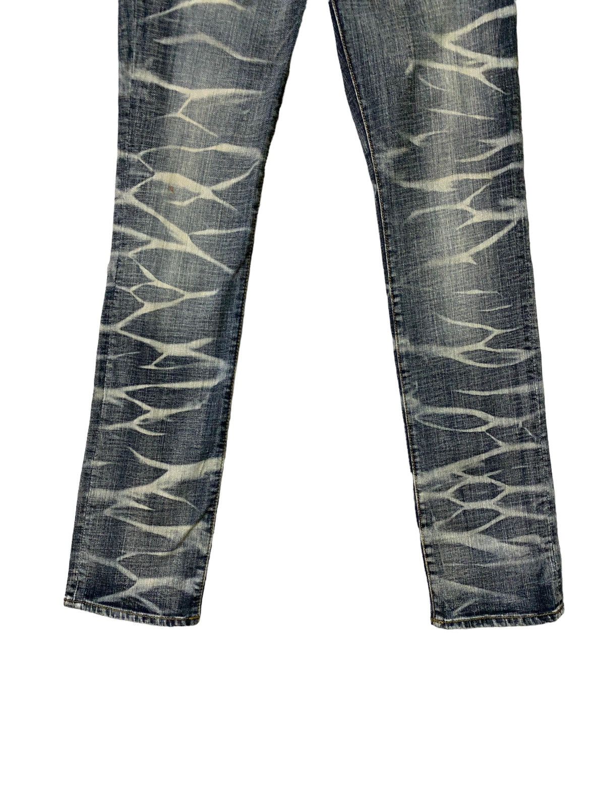 Designer × Japanese Brand Archive Clawmark Spicy Denim Acid Wash Denim Jeans Size US 27 - 8 Thumbnail