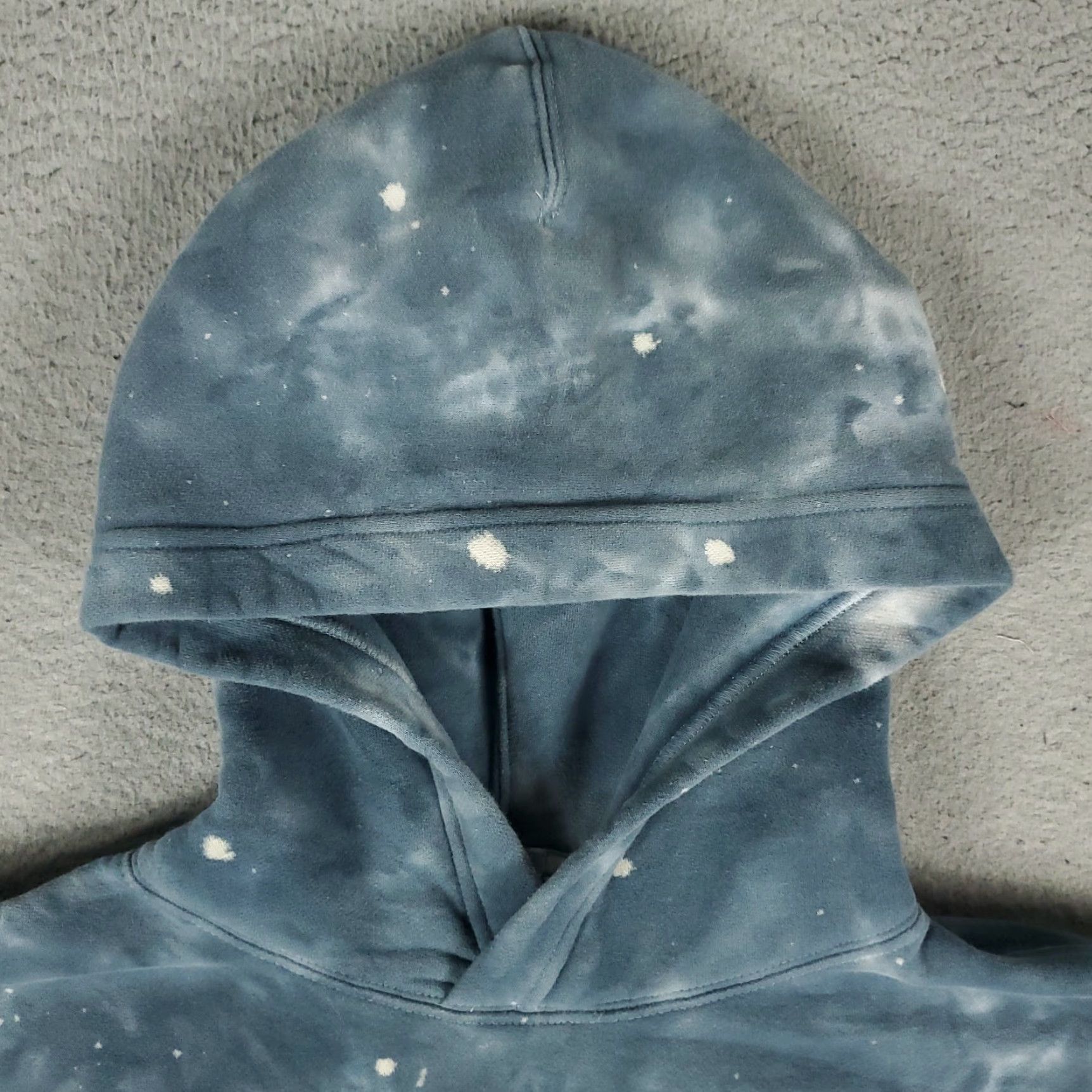 Abercrombie & Fitch Abercrombie Fitch Sweater Mens Medium Blue Tie Dye Oversized Hoodie Sweatshirt * Size US M / EU 48-50 / 2 - 2 Thumbnail