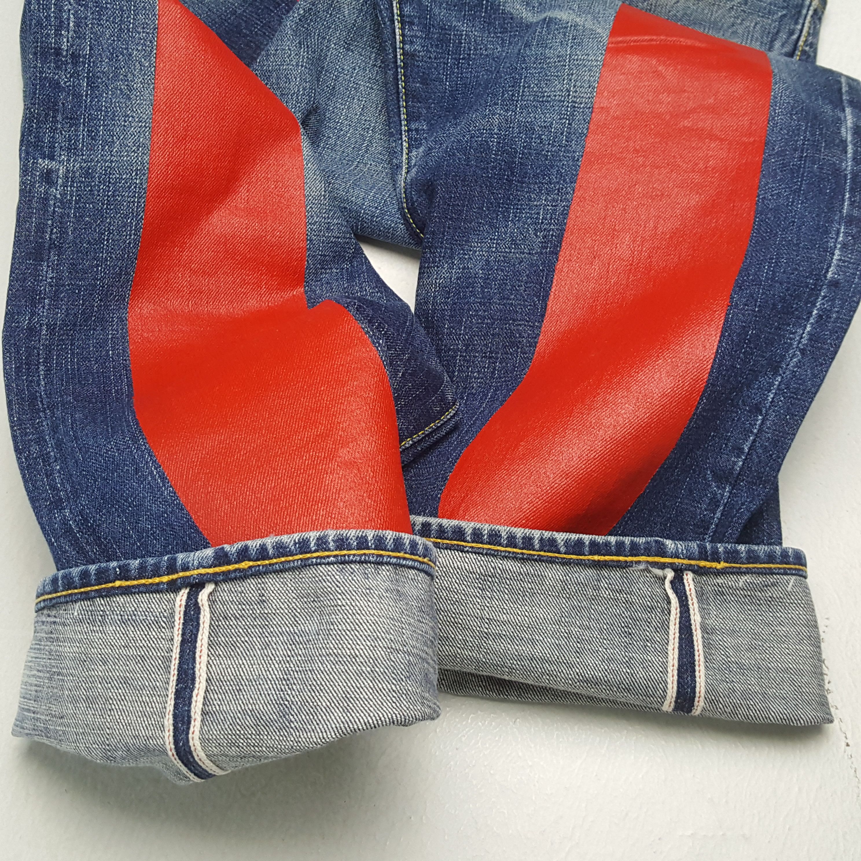 Evisu × Japanese Brand × Vintage EVISU Japanese Brand Fashion Style Custom Daicock Jeans Size US 28 / EU 44 - 12 Thumbnail