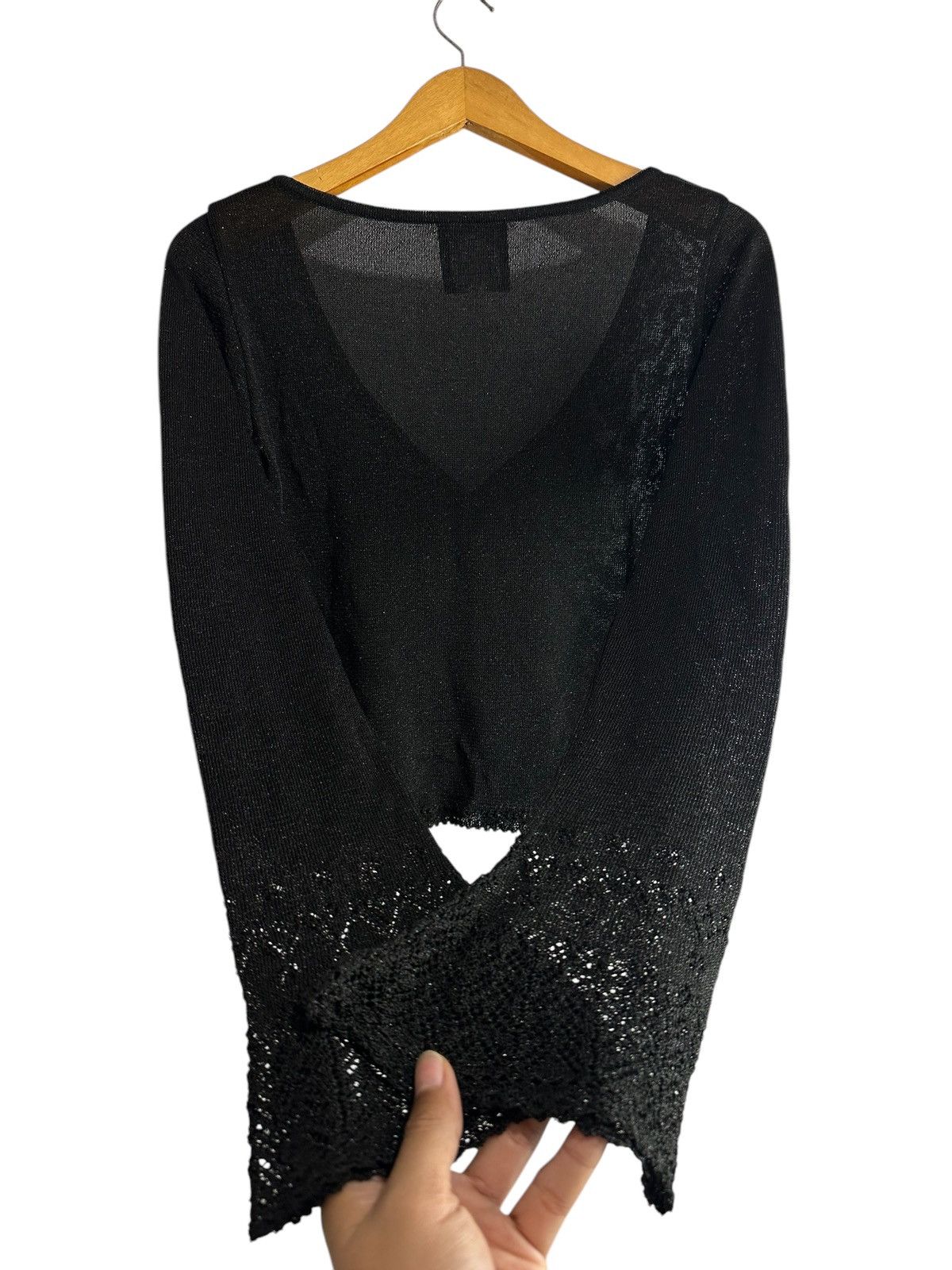 Issey Miyake CROPPED JAPANESE UNDEFINED SHIRT FLARED SLEEVE ISSEY STYLE Size S / US 4 / IT 40 - 5 Thumbnail