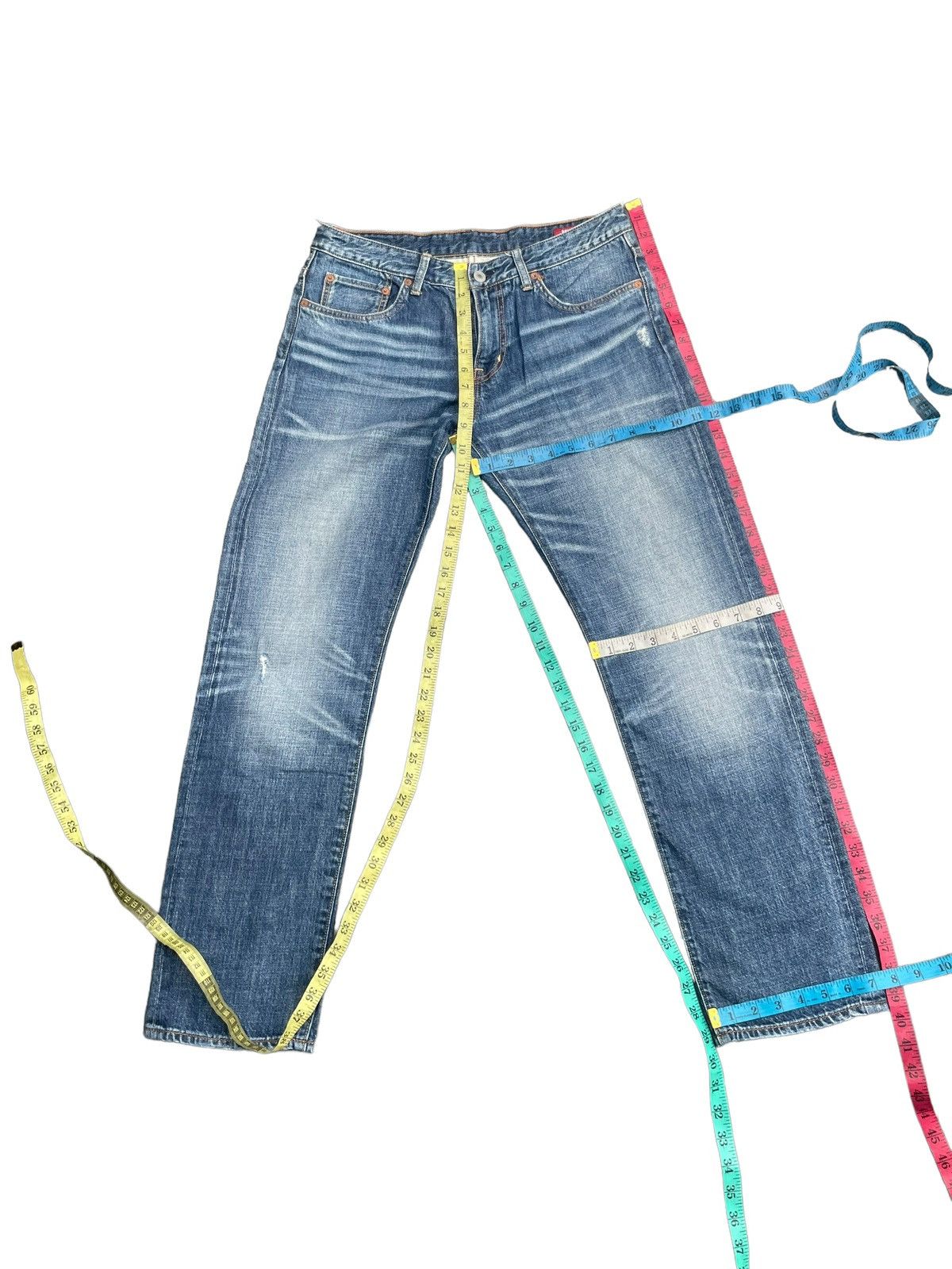 R.Newbold Min Rna Faded Distresed Denim Size 32" / US 10 / IT 46 - 12 Thumbnail