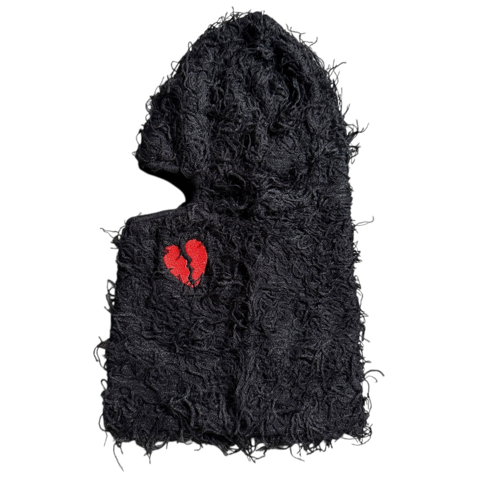 Other Fuzzy Woven Cloth Broken Heart Balaclava Men’s OS - Punk NWT Size ONE SIZE - 1 Thumbnail