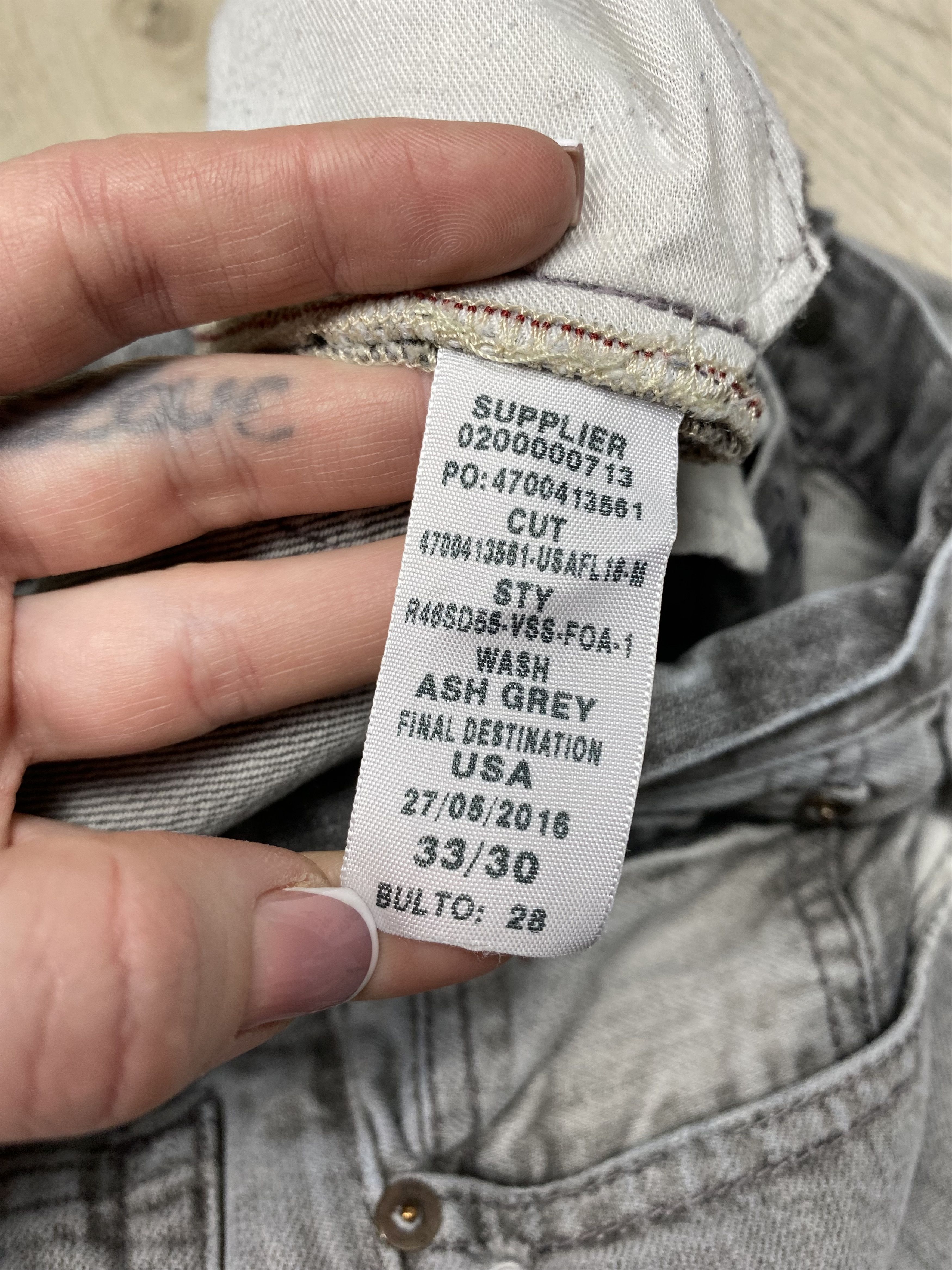 Polo Ralph Lauren Polo Ralph Lauren Vintage Mens Denim Pants Jeans Size US 33 - 6 Thumbnail