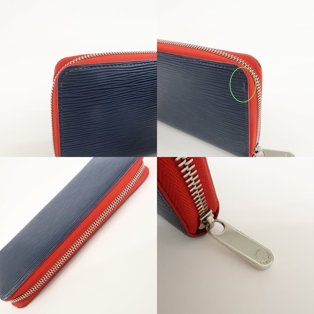 Louis Vuitton Louis Vuitton Epi Zippy Wallet Navy Size ONE SIZE - 5 Thumbnail