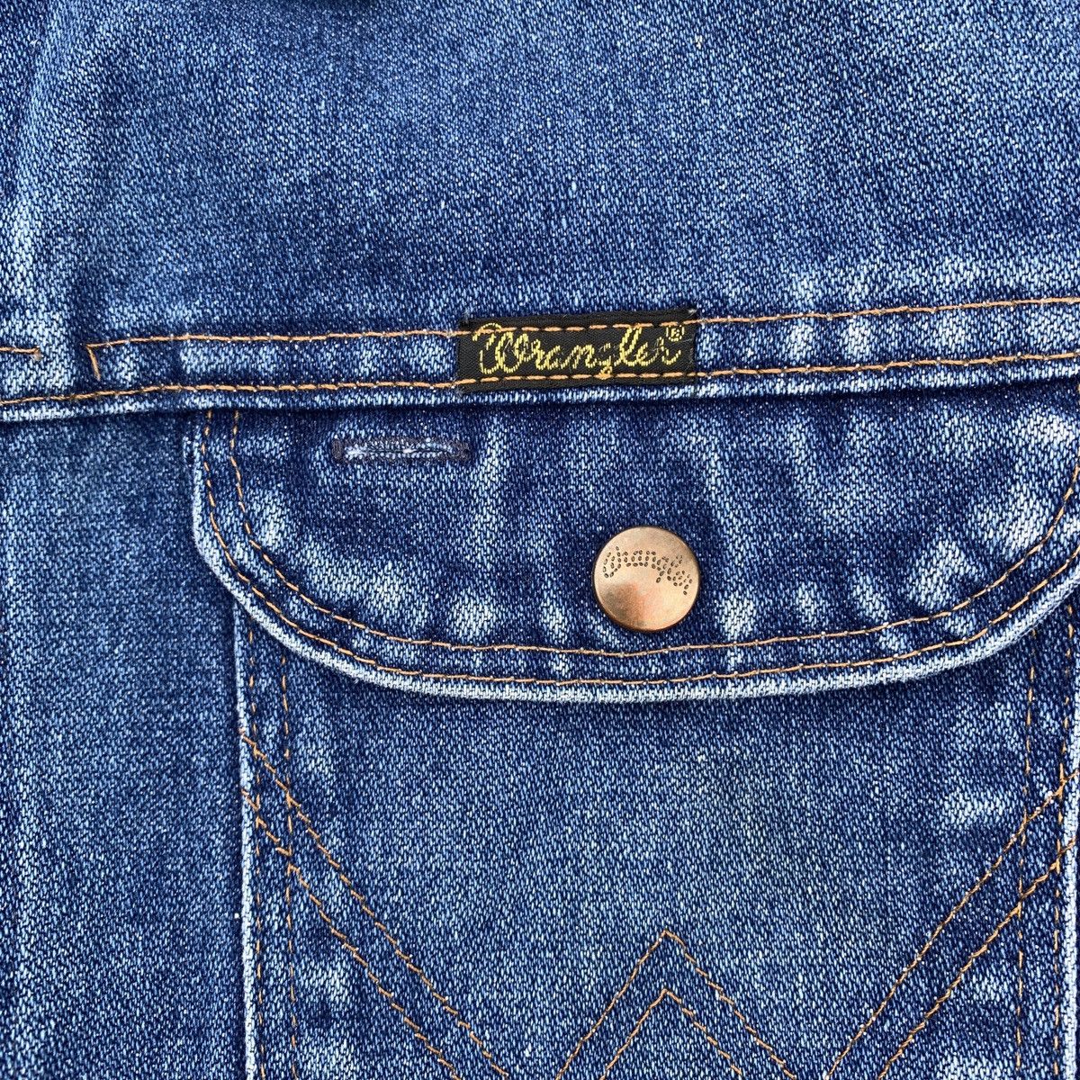Vintage × Wrangler 70s USA Wrangler Denim Jacket Size US L / EU 52-54 / 3 - 5 Thumbnail