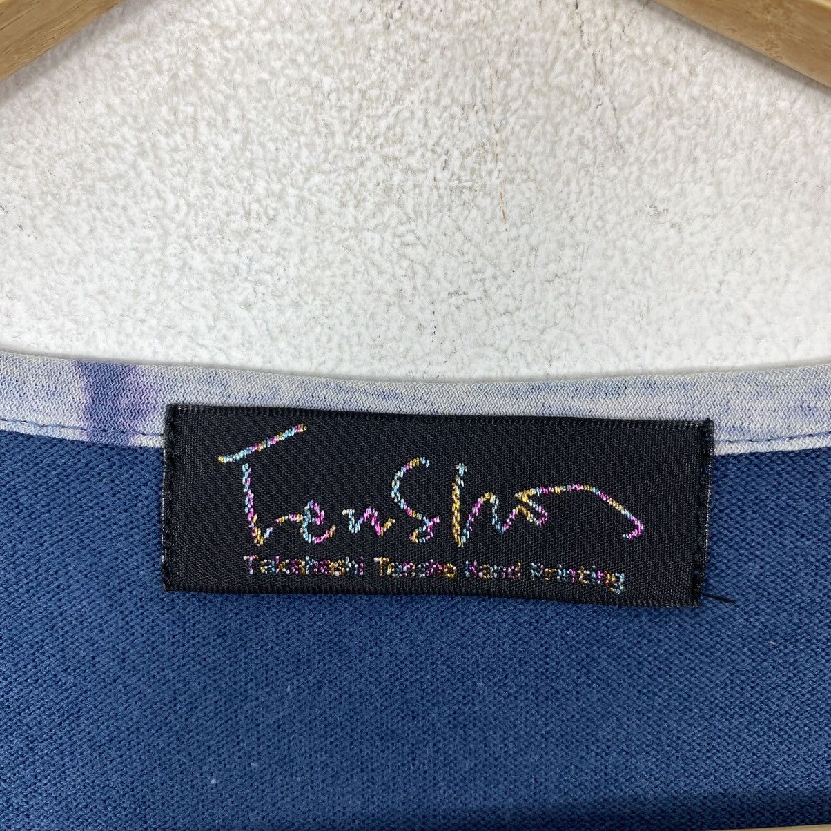Japanese Brand Takahashi Tensho Hand Printed Art Tee - Japanese Designer M Size US M / EU 48-50 / 2 - 4 Thumbnail