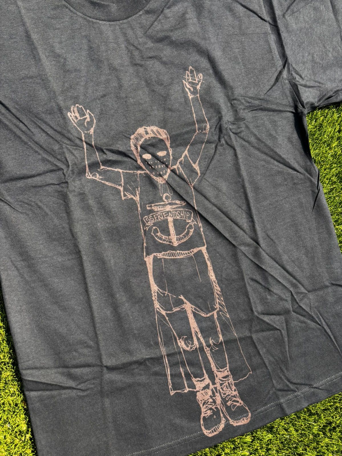 Fucking Awesome Fucking Awesome 2006 Sage Vaughn SS Friendship T-Shirt Size US L / EU 52-54 / 3 - 3 Thumbnail