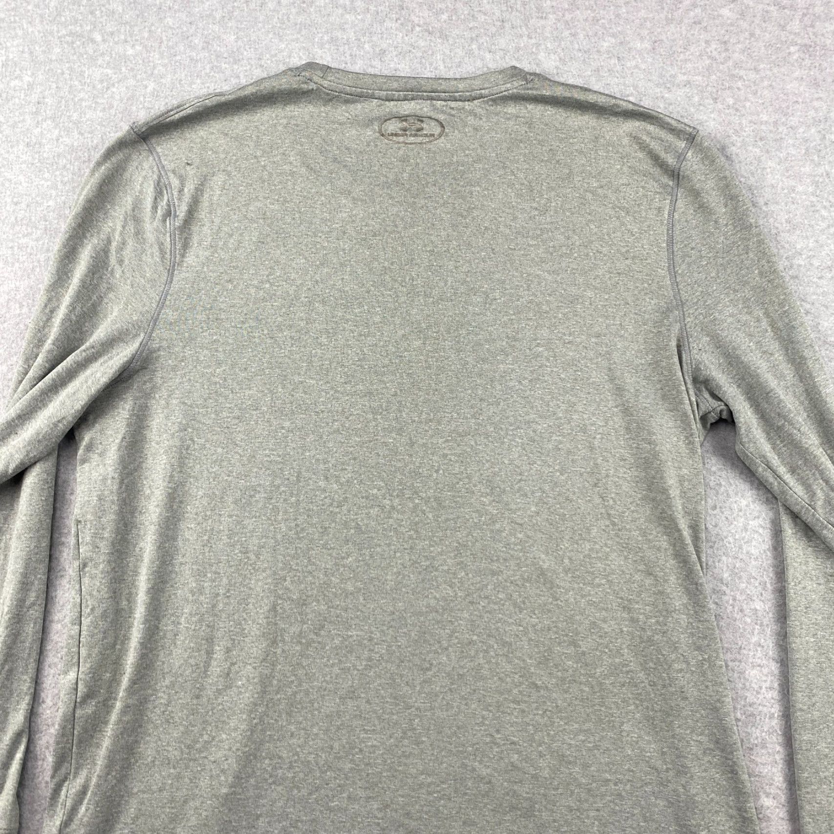 Under Armour Under Armour HeatGear Shirt Mens Small S Gray Loose Fit Long Sleeve Pullover Size US S / EU 44-46 / 1 - 5 Thumbnail