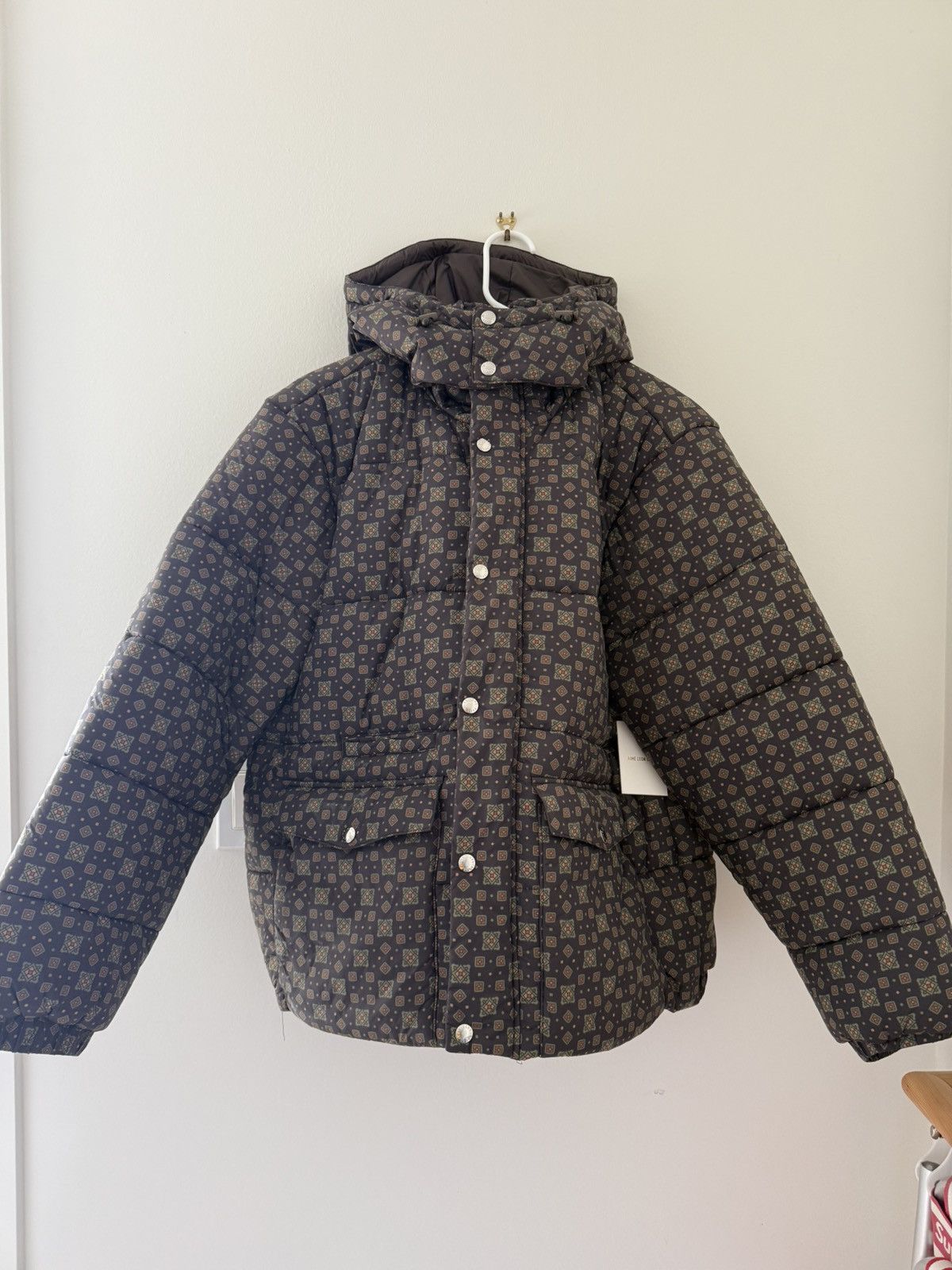 Aime Leon Dore Aime Leon Dore Foulard Puffer Jacket hooded size medium Size US M / EU 48-50 / 2 - 1 Thumbnail