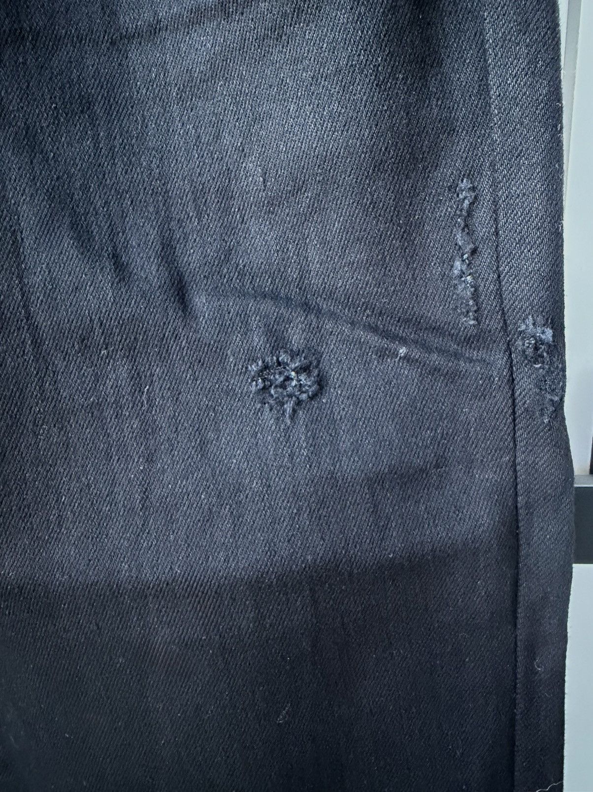 Amiri Unaltered LN Amiri Black Thrasher Jeans Size US 31 - 2 Thumbnail