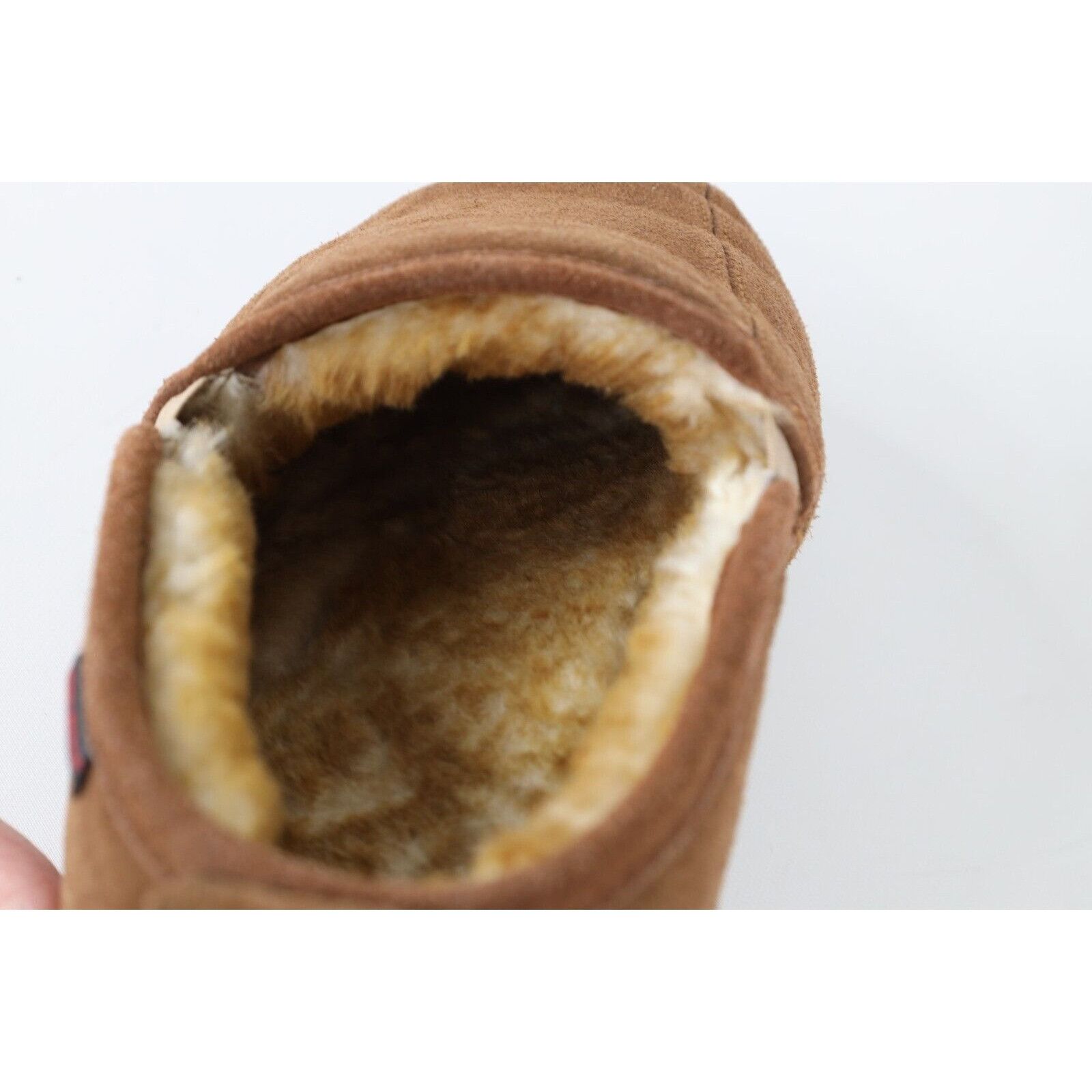 Vintage Vintage Red Wing Shoes Mens 10W Sheepskin Lined Suede Shoes Size US 10 / EU 43 - 8 Thumbnail