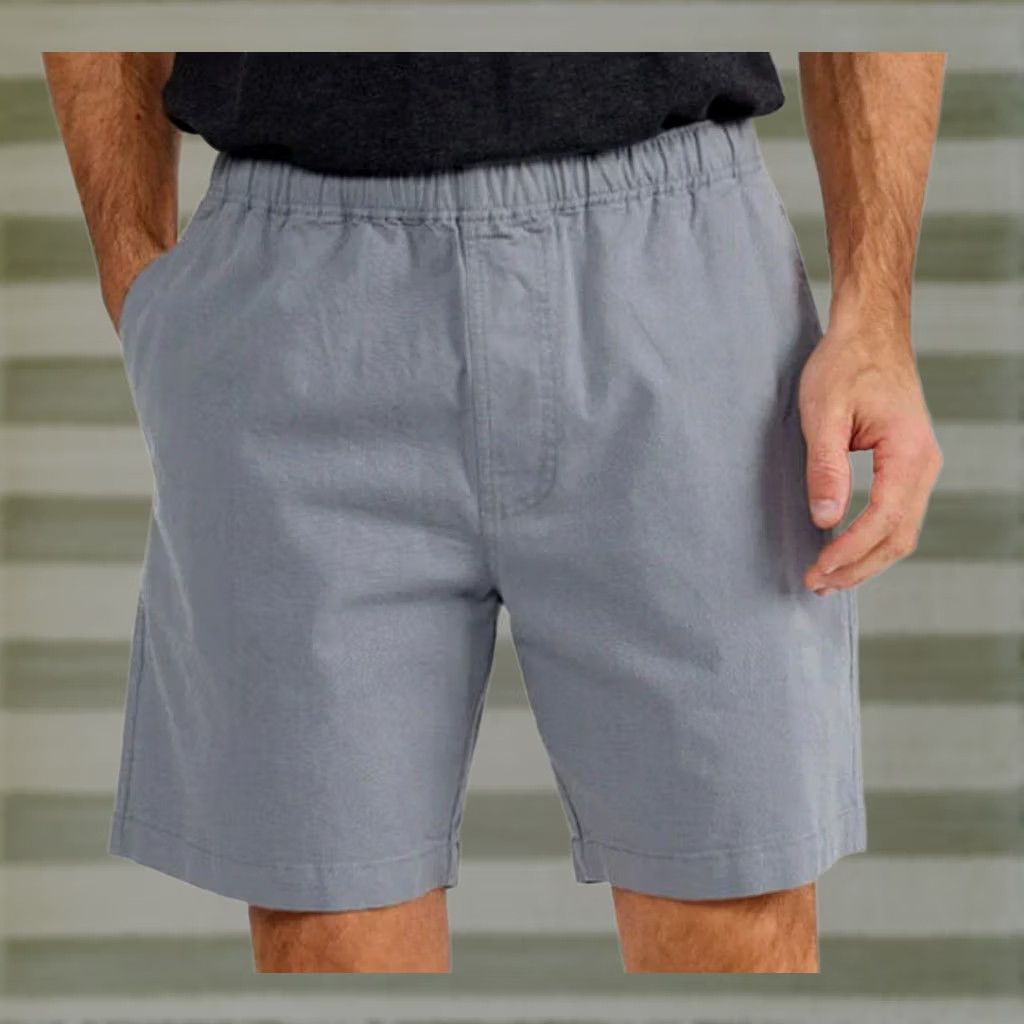 Vintage NWT Free Fly Men’s Stretch Canvas Shorts 7" Slate 2XL Casual Travel Cotton Blend 7" Inseam Mens Chino Shirt? Size US 39 - 1 Thumbnail
