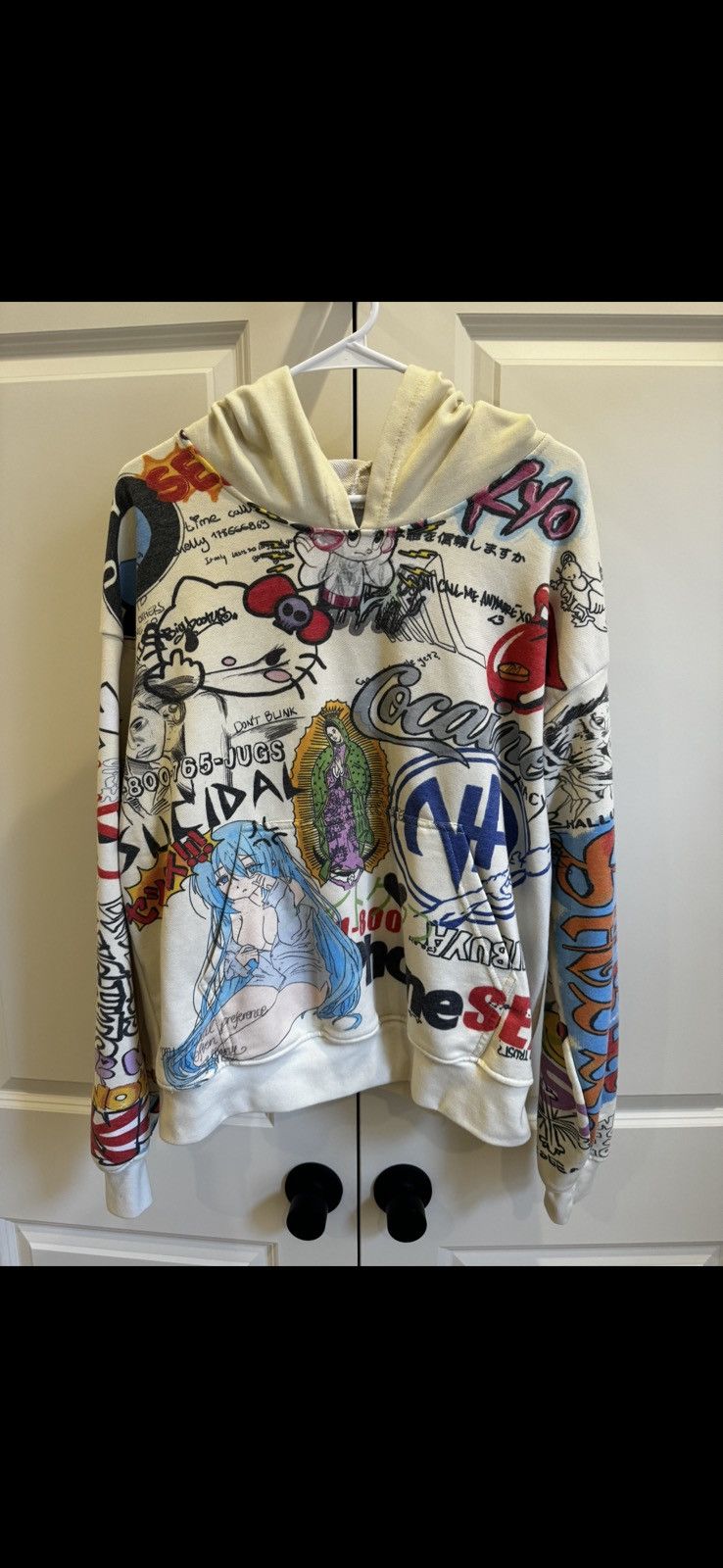 Other Graffiti Semi Cropped Hoodie Size US M / EU 48-50 / 2 - 1 Thumbnail
