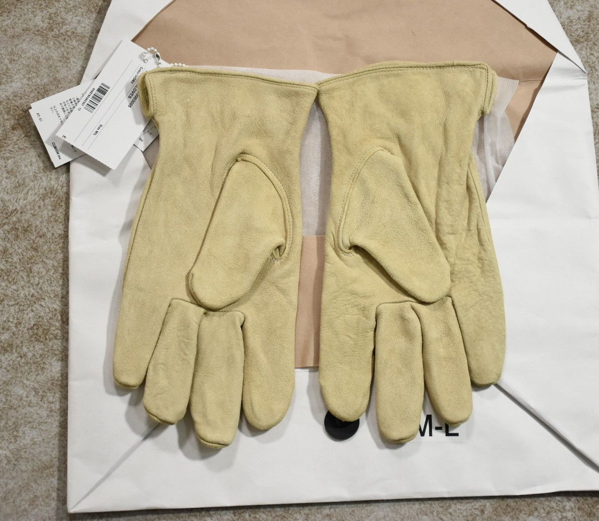 Visvim Visvim 25ss Suede Gloves，M/L Size ONE SIZE - 5 Thumbnail