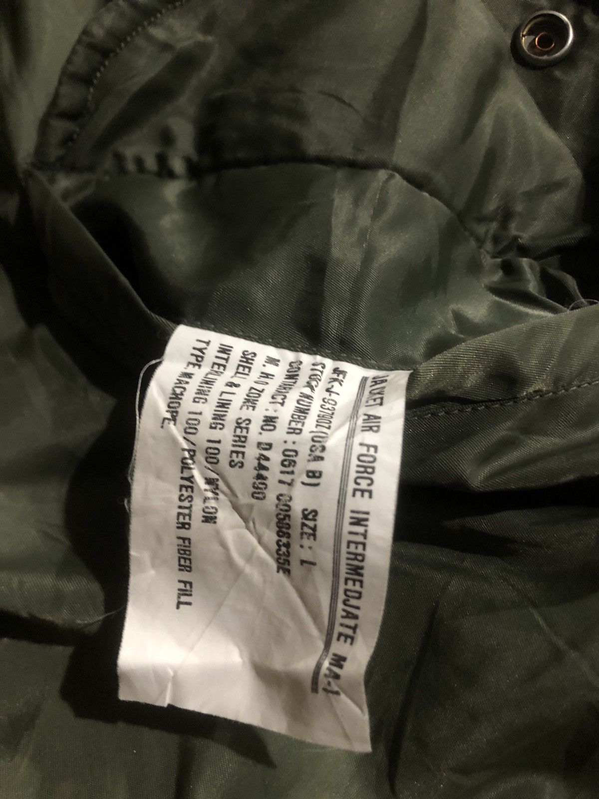Vintage Vintage Bomber Flight Jacket us air forces Size US L / EU 52-54 / 3 - 5 Thumbnail