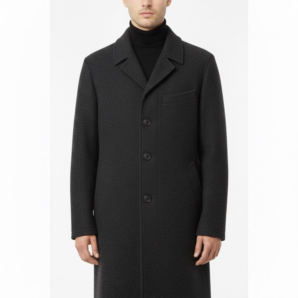 agnes b. Agnes B France Wool Long Designer Coat Z105 Size US L / EU 52-54 / 3 - 1 Thumbnail