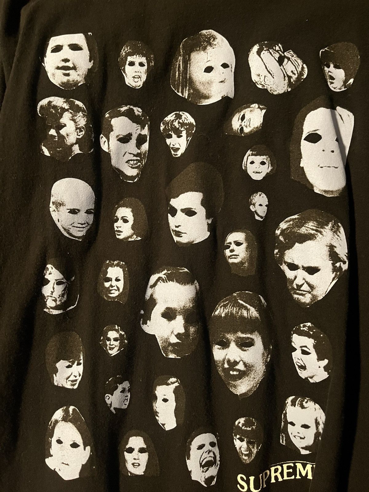 Supreme Supreme Faces Long Sleeve FW19 M Size US M / EU 48-50 / 2 - 2 Thumbnail