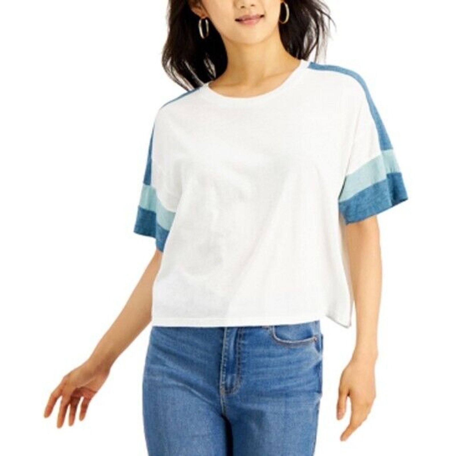Other JR648 Hippie Rose Juniors' Burnout Football T-Shirt Size XL Size XL / US 12-14 / IT 48-50 - 1 Preview
