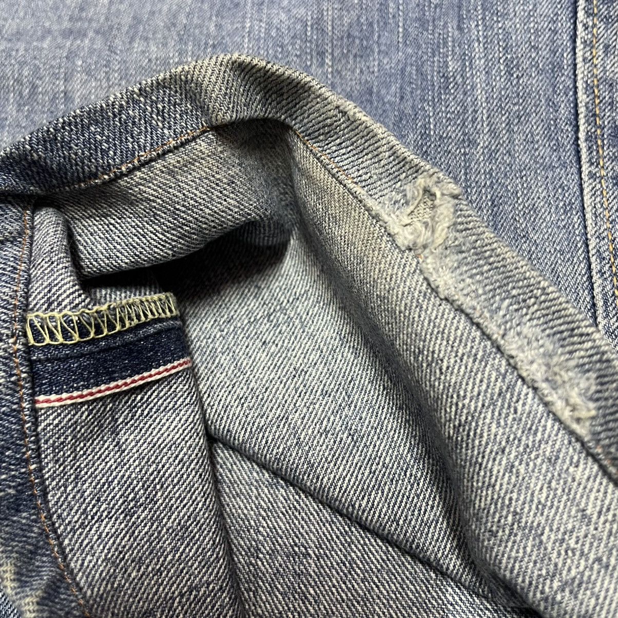 Edwin × Vintage Vintage Distressed Edwin Selvedge Denim Jeans Size US 34 / EU 50 - 10 Thumbnail
