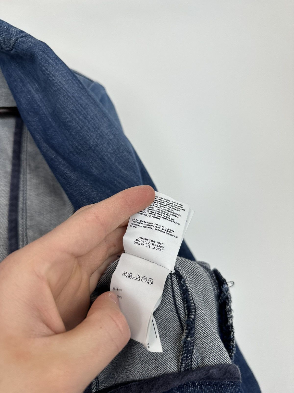 Miss Sixty Vintage Miss Sixty Avant Garde Y2K Crazy Biker Denim Jacket Size L / US 10 / IT 46 - 14 Thumbnail