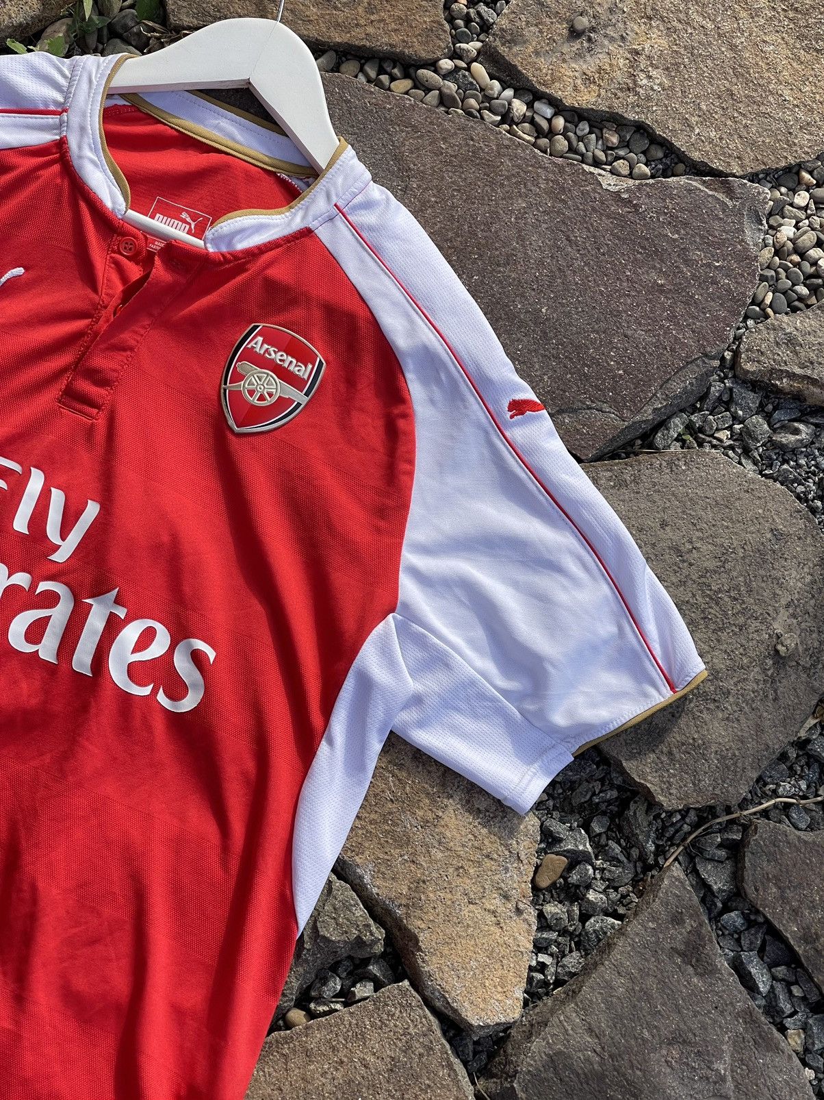 Puma 2015 Puma Arsenal Soccer jersey Size US XL / EU 56 / 4 - 3 Thumbnail