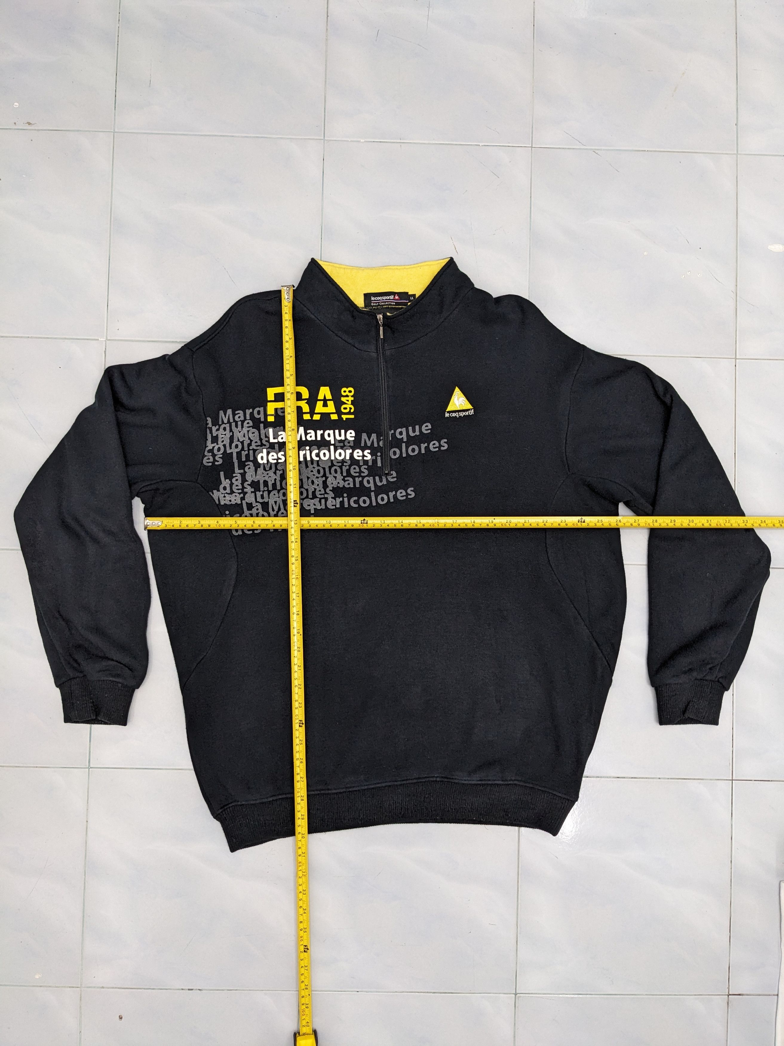 Le Coq Sportif LE COQ SPORTIF STREETWEAR HALF ZIP SWEATSHIRT Size US XL / EU 56 / 4 - 8 Thumbnail