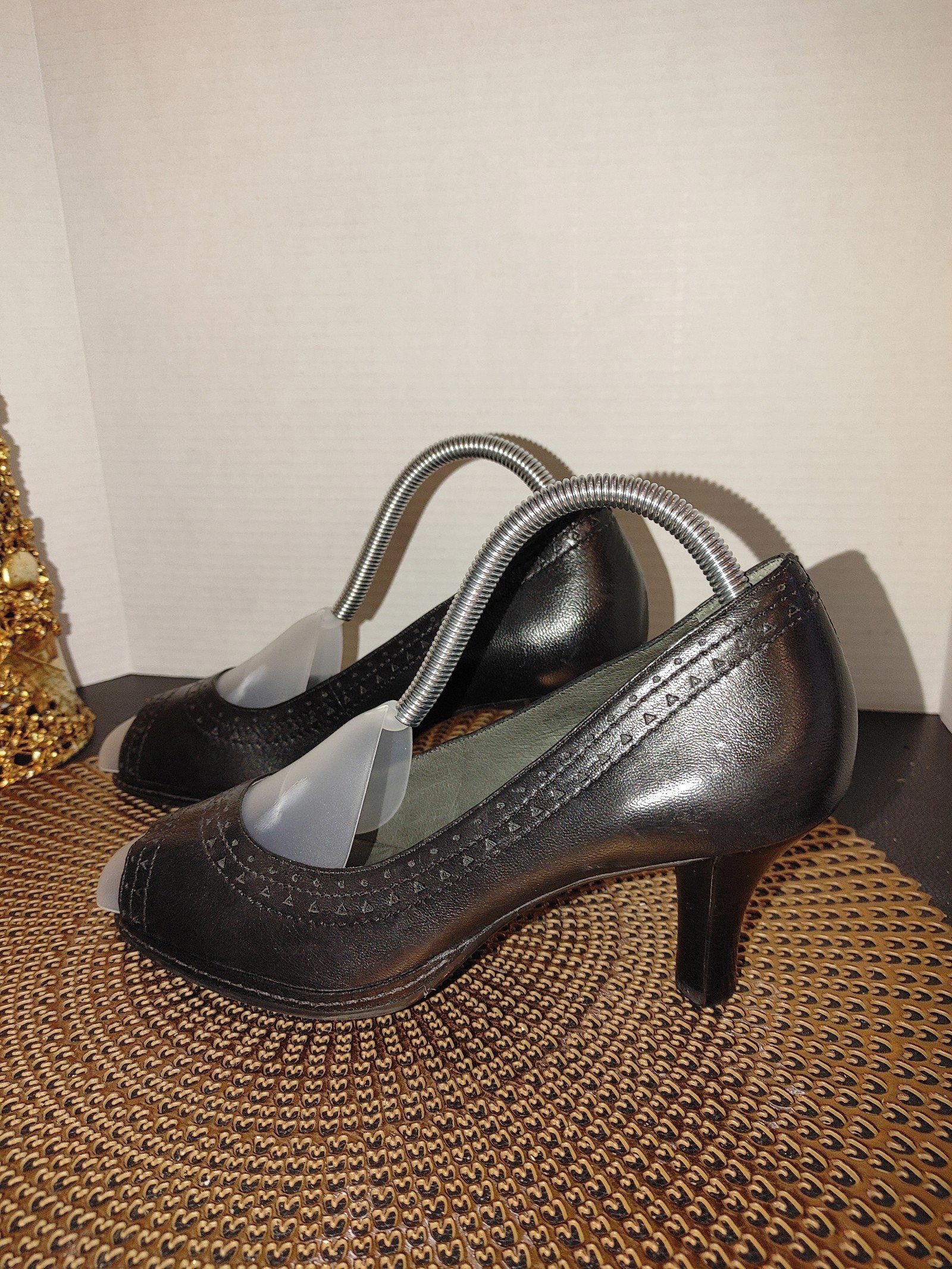 Designer Nurture by Nature Sally Leather Heels Size 8.5 Size US 8.5 / IT 38.5 - 1 Thumbnail
