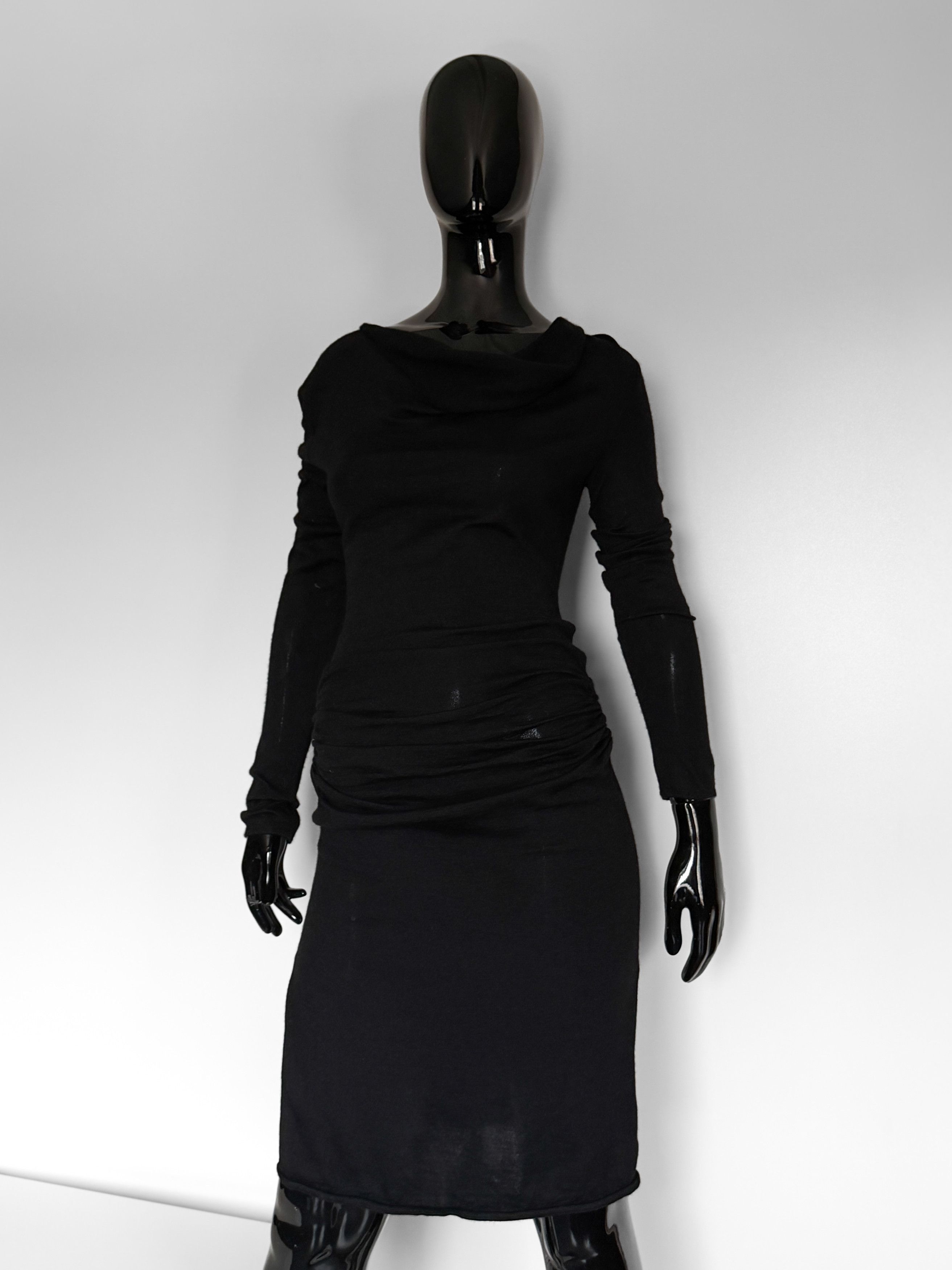 Valentino Valentino Boutique Vintage Wool Knit Dress Long Sleeve Size S / US 4 / IT 40 - 4 Thumbnail