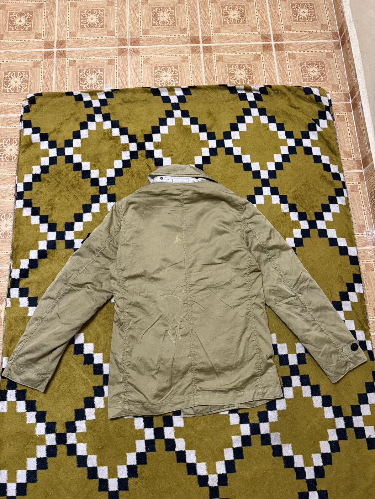 Stone Island 💸Last Drop💸Vintage Archive Stone Island Raso Gommato Size US M / EU 48-50 / 2 - 9 Thumbnail
