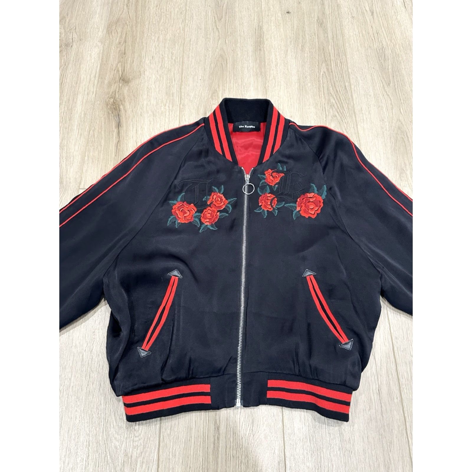 The Kooples Kooples Bomber Jacket Solid Multicolor Women Size 2 Zipper Size XS / US 0-2 / IT 36-38 - 3 Thumbnail
