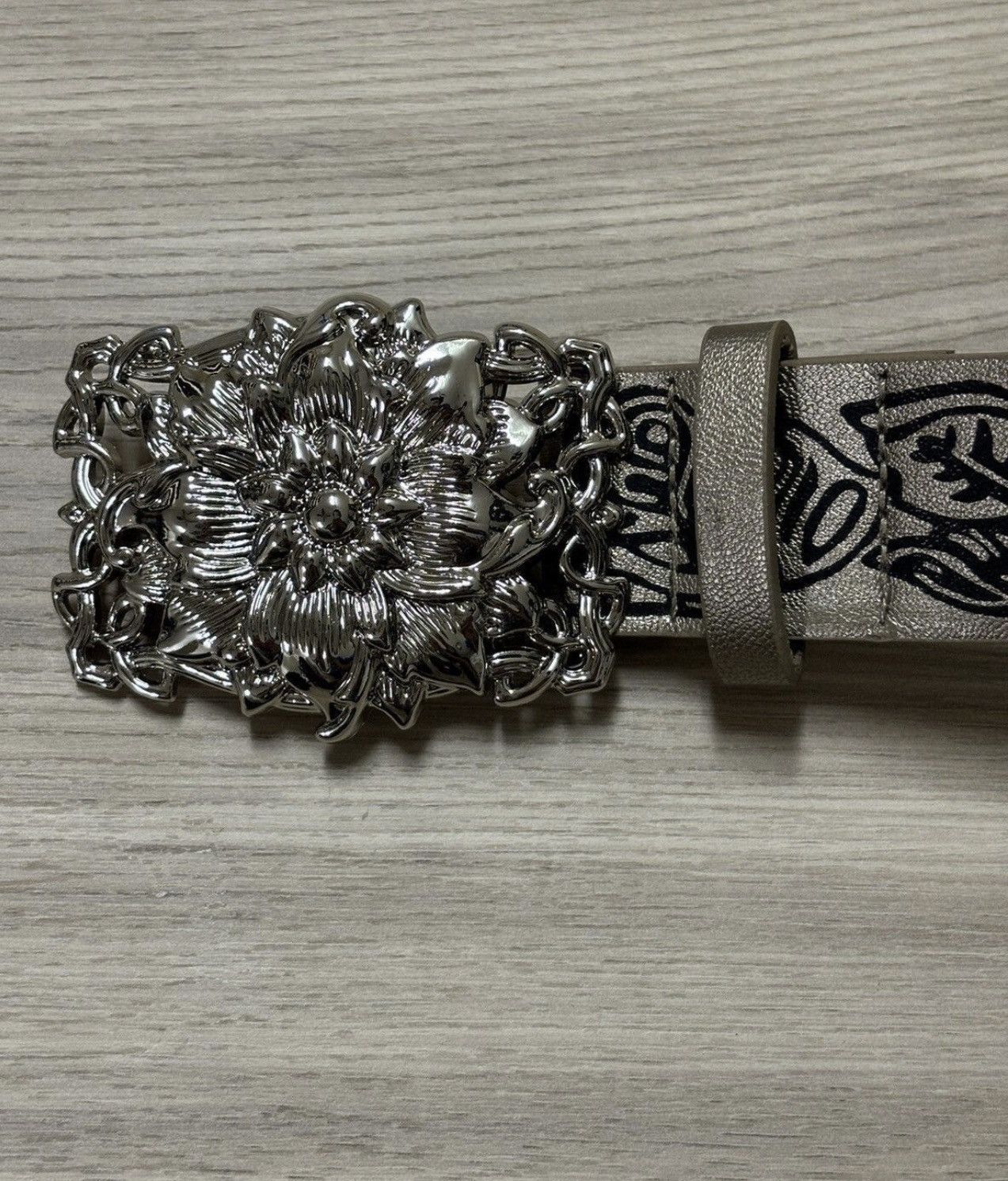 Rose Buckle Belt