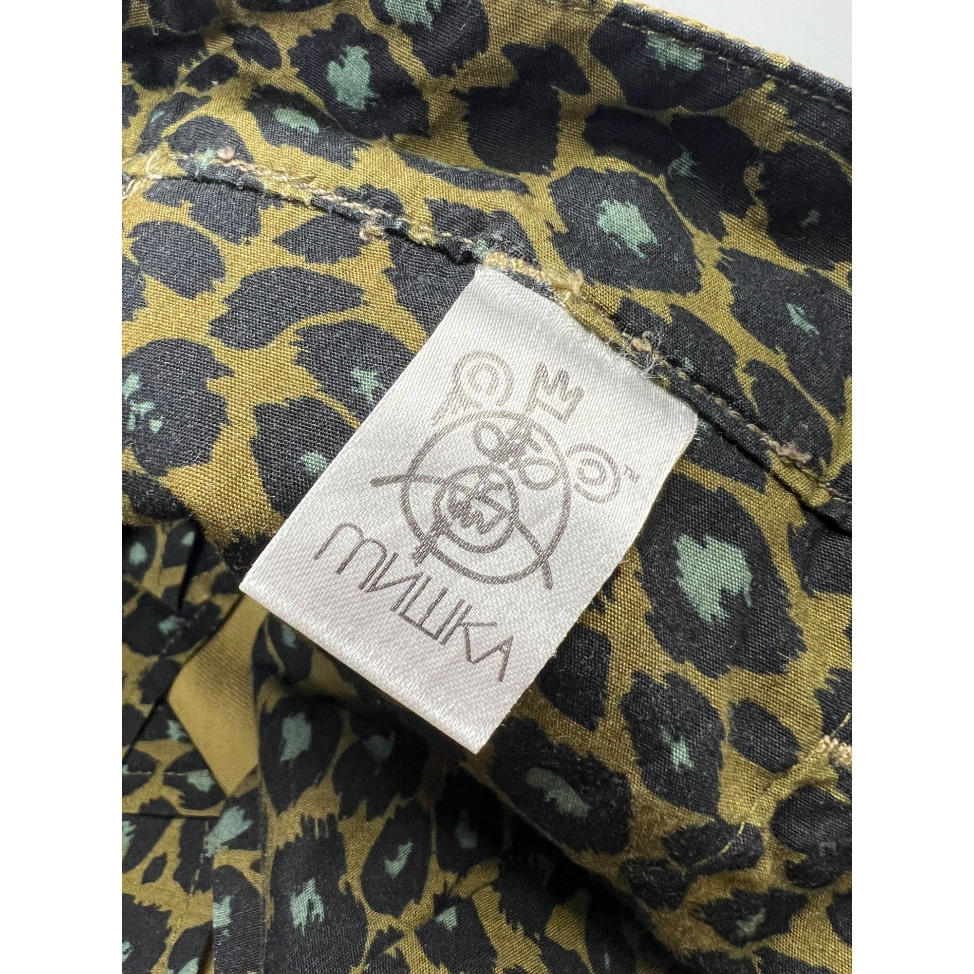 Mishka Mishka Muwka Skateboarding Leopard Chino Pants (Y0975) Size US 32 / EU 48 - 9 Thumbnail