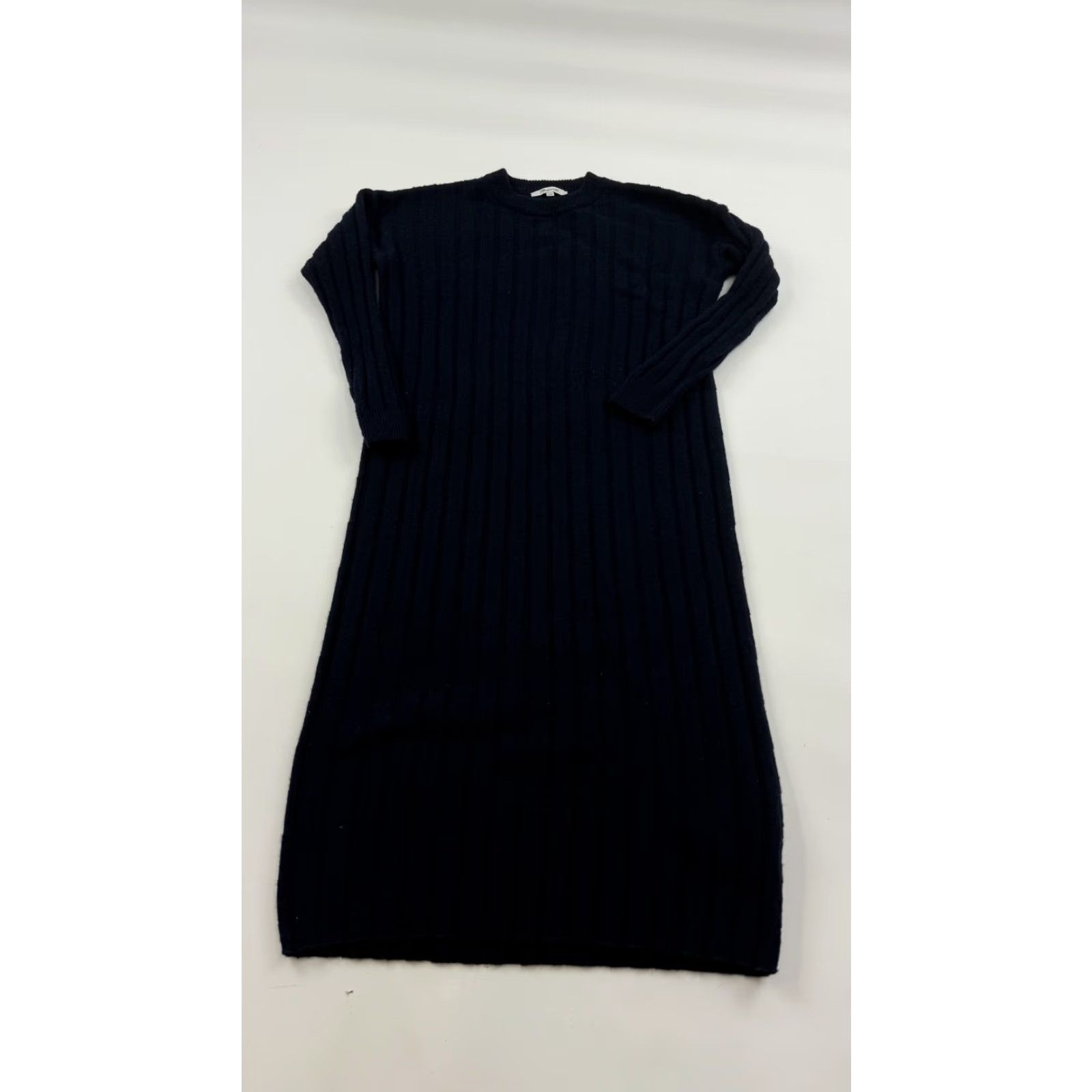 Madewell VINTAGE Madewell Sweater Dress Womens XXS Casual Long Sleeve Navy Blue Knit Winter Size XXS / US 00 / IT 34 - 2 Thumbnail