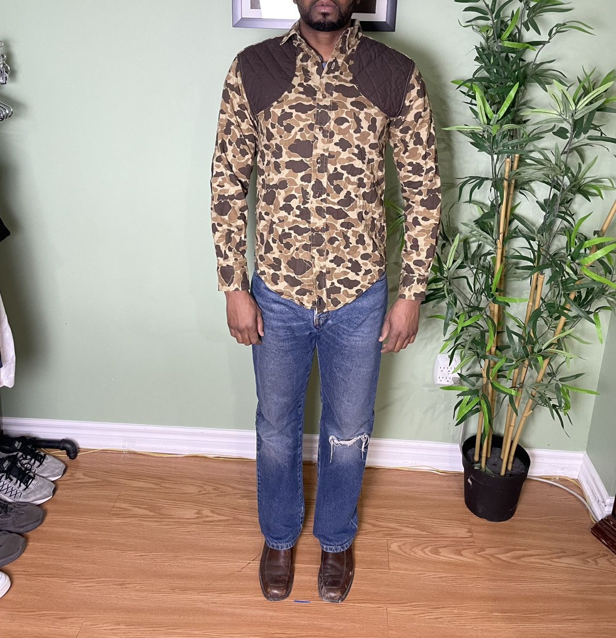 Vintage Vintage Military Camouflage Button Up Size US S / EU 44-46 / 1 - 2 Thumbnail
