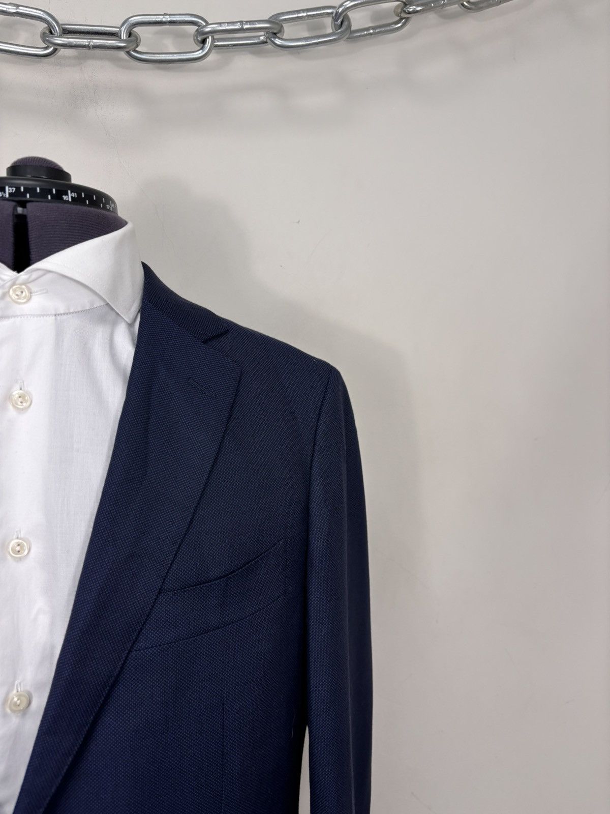 Suitsupply Suitsupply Sienna Men’s Blue Wool Suit Jacket Sport Coat Size 40S - 3 Thumbnail